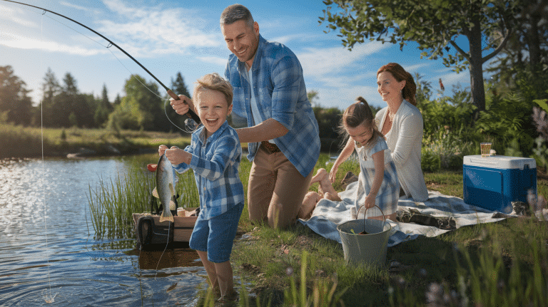 La pêche en famille : une activité de plaisir ?
