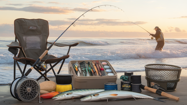 Quel matériel de pêche choisir pour la pêche en surfcasting ?