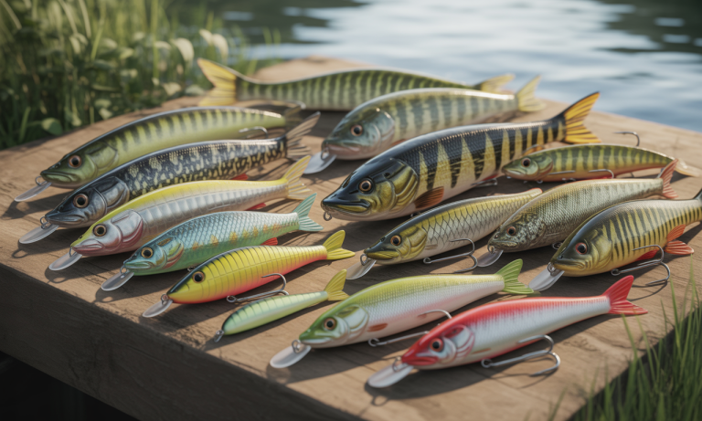 Quels appâts utiliser pour la pêche au brochet